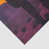 Papier Mousseline Electric Desert Storm – Neon Southwest Fantasy Dec (Détail)