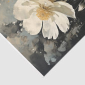 Papier Mousseline Élégance du Rose rustique blanc - Découpage - (Détail)