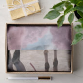 Papier Mousseline Élégance équestre éthérée (Cadeau)