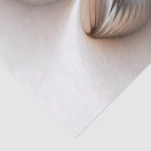 Papier Mousseline Élégance florale Art Abstrait fractal moderne (Détail)