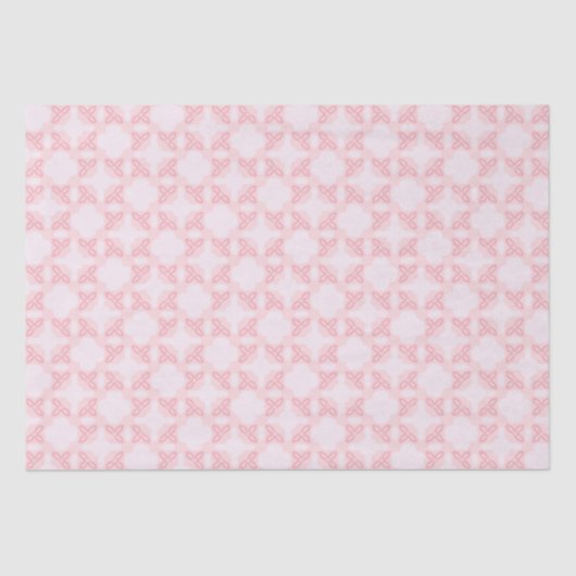 Papier Mousseline Élégance Pétale Rose (Recto)