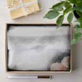 Papier Mousseline Élégance Victorienne Dame au Thé en Découpage (Cadeau)