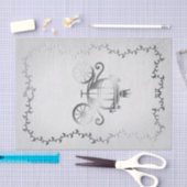 Papier Mousseline Elégant Argent Carriage Livre blanc Royal Storyboo (Artisanat)