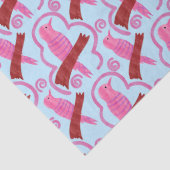 Papier Mousseline Elegant birds Pattern Tissue Paper (Détail)