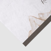 Papier Mousseline Elégant Boho Pampas Grass Mariage moderne (Détail)