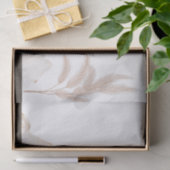 Papier Mousseline Elégant Boho Pampas Grass Mariage moderne (Cadeau)