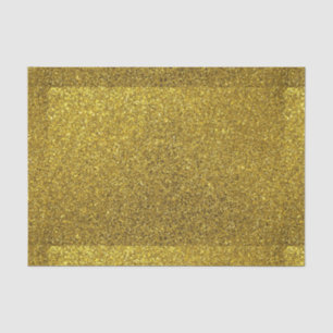 Papier Mousseline Élégant Bouchon doré d'or St Patrick