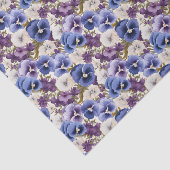 Papier Mousseline Elégant carrelage blanc (Détail)