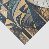 Papier Mousseline Élégant chat (Détail)