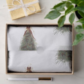 Papier Mousseline Elegant Christmas Tree Tissue Paper (Cadeau)