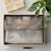 Papier Mousseline Élégant Découpage Cheval Blanc (Cadeau)