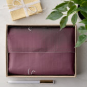 Papier Mousseline Élégant et moderne Marsala de Bourgogne (Cadeau)