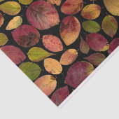 Papier Mousseline Élégant Feuille d'érable Automne Motif d'automne (Détail)