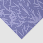 Papier Mousseline Élégant Feuilles de feuillage violet (Détail)
