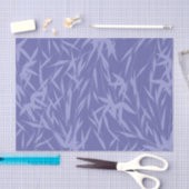 Papier Mousseline Élégant Feuilles de feuillage violet (Artisanat)