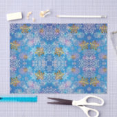 Papier Mousseline Élégant flocon de neige (Artisanat)