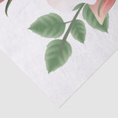 Papier Mousseline Élégant Floral Moderne (Détail)