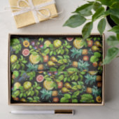 Papier Mousseline Élégant fruit (Cadeau)