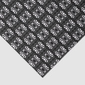 Papier Mousseline Élégant Glam Noir et Blanc Flair Toutes les occasi (Détail)