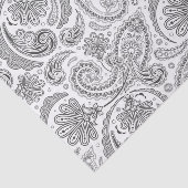 Papier Mousseline Élégant gris floral Damas Arrière - plan blanc (Détail)