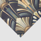 Papier Mousseline Elegant Intricate Art Deco Luxury Gold (Détail)