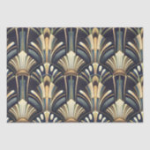 Papier Mousseline Elegant Intricate Art Deco Luxury Gold (Recto)