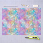 Papier Mousseline Élégant Iridescente Motif en verre de qualité : Lu (Artisanat)