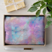 Papier Mousseline Élégant Iridescente Motif en verre de qualité : Lu (Cadeau)