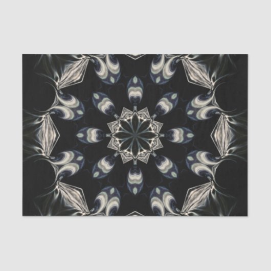 Papier Mousseline Elégant Mandala (Recto)