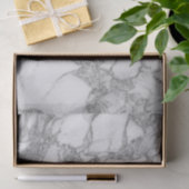 Papier Mousseline Elégant marbre blanc pierre découpage artisanat &  (Cadeau)