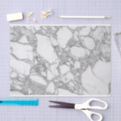 Papier Mousseline Elégant marbre blanc pierre découpage artisanat &  (Artisanat)