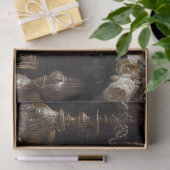 Papier Mousseline Élégant Mariage de Lion Regal Table Florale Découp (Cadeau)