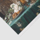 Papier Mousseline Élégant Mariage de Lion Regal Table Florale Découp (Détail)