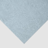 Papier Mousseline Élégant modèle floral bleu moderne (Détail)