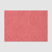 Papier Mousseline Élégant modèle moderne rouge floral (Recto)