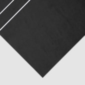 Papier Mousseline Élégant Monogramme Personnalisé Nom Personnalisé (Détail)