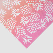 Papier Mousseline Élégant Motif d'ananas à dégradé de Girls (Détail)