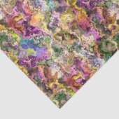 Papier Mousseline Élégant Motif de coquille d'huîtres Abstrait (Détail)