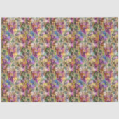 Papier Mousseline Élégant Motif de coquille d'huîtres Abstrait (Recto)