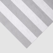 Papier Mousseline Élégant Motif rayé gris et blanc (Détail)
