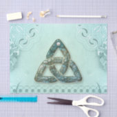 Papier Mousseline Élégant noeud céleste (Artisanat)