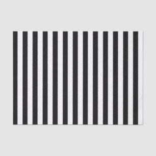 Papier Mousseline Élégant noir et blanc