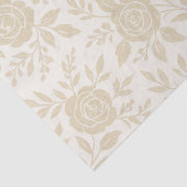 Papier Mousseline Élégant papier de découpage Rose beige (Détail)
