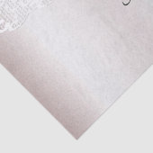 Papier Mousseline Élégant papier de tissus de dentelle blanche (Détail)