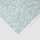 Papier Mousseline Élégant papier Tissu Turquoise (Détail)