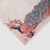 Papier Mousseline Elégant Peacock (Détail)