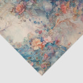 Papier Mousseline Elégant Peacock (Détail)