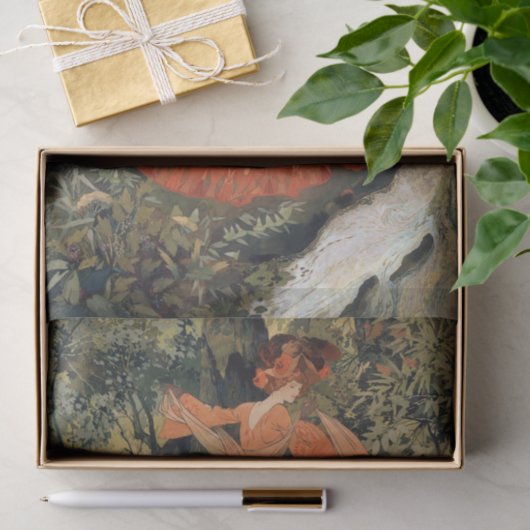 Papier Mousseline Élégant près d'un printemps, Découpage (Cadeau)