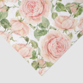 Papier Mousseline Elégant Rose Garden (Détail)