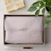 Papier Mousseline Elégant Rose Gold Pink Parties scintillant Ombre (Cadeau)